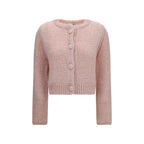 Forte_Forte Multicolor Silk Cardigan