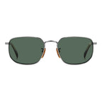 David Beckham Gray Metal Sunglasses