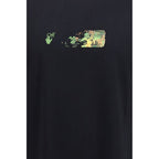 Off-White Black Cotton T-Shirt