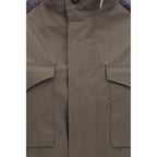 Sacai Bicolor Cotton Shell Jacket