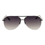 Trussardi Gray Metal Sunglasses