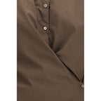 Lemaire Brown Cotton Shirt