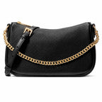 Michael Kors Black Leather Shoulder Bag
