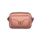 Coccinelle Pink Leather Handbag
