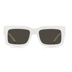 Hugo Boss White Acetate Sunglasses