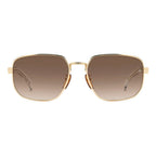 David Beckham Gold Metal Sunglasses