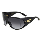Dsquared² Black Acetate Sunglasses