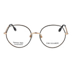 Trussardi Black Stainless Steel Glasses (Frames)