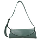 Jil Sander Green Leather Crossbody Bag