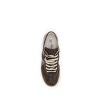 Maison Margiela Brown Calf Leather Bos Taurus Low Top Sneakers