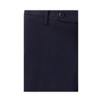 PT Torino Blue Elastane Casual Pants