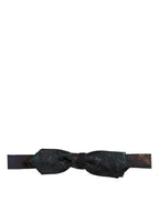 Dolce & Gabbana Men Multicolor 100% Silk Adjustable Neck Papillon Bow Tie