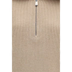 Malo Beige Cashmere Polo Shirt