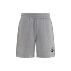Moncler Gray Cotton Bermuda Shorts