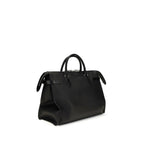 Valentino Garavani Black Calf Leather Bos Taurus Shoulder Bag