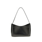 The Row Black Calf Leather Bos Taurus Shoulder Bag