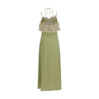 Chloé Bicolor Silk Casual Dress