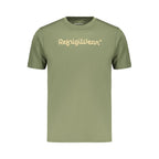 Refrigiwear Verde Cotton Men T-Shirt