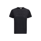 Moncler Black Cotton T-Shirt