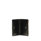 Saint Laurent Black Calf Leather Bos Taurus Wallet