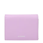 Jil Sander Pink Leather Wallet
