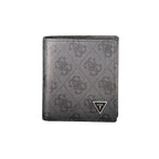 Guess Jeans Black Leather Men's Wallet