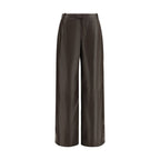 Arma Brown Leather Pants
