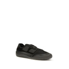 Prada Black Nylon Low Top Sneakers