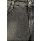 Ermanno Scervino Gray Cotton Relaxed Fit Jeans