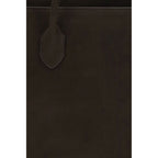 The Row Brown Calf Leather Bos Taurus Shoulder Bag