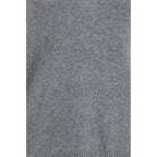 Allude Gray Cashmere Sweater