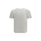 Saint Laurent White Cotton T-Shirt