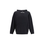 Palm Angels Black Cotton Sweatshirt
