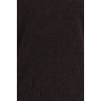 Brooksfield Brown Wool Oves Aries Sweatshirt