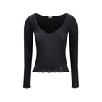Saint Laurent Black Silk Blouse