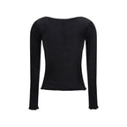 Saint Laurent Black Silk Blouse