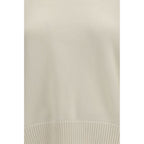 Loulou De Saison White Wool Oves Aries Sweatshirt