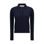 Golden Goose Blue Wool Oves Aries Shirt
