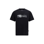 Palm Angels Black Cotton T-Shirt