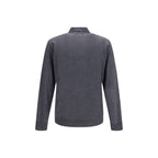 Golden Goose Gray Wool Oves Aries Dress Shirt