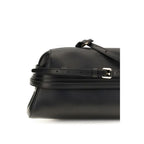 Moschino Black Goatskin Shoulder Bag