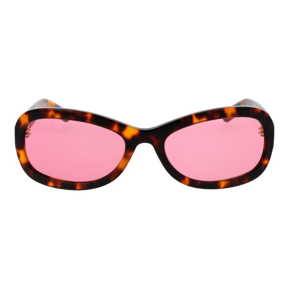 GCDS Brown Acetate Sunglasses