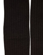 Dolce & Gabbana Black Wool Tights Stocking Pantyhose One Size Socks