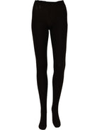Dolce & Gabbana Black Wool Tights Stocking Pantyhose One Size Socks