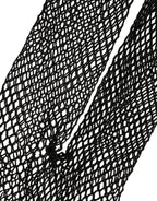 Dolce & Gabbana Black Fishnet Nylon Tights Stocking Pantyhose Socks