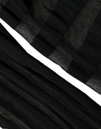 Dolce & Gabbana Black Stripes Tights Stockings Pantyhose Socks