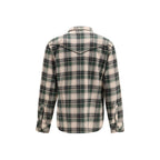 P.A.R.O.S.H. Bicolor Cotton Pattern Shirt