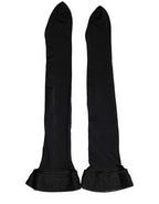 Dolce & Gabbana Black 100% Nylon Thigh High Stockings Socks
