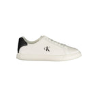 Calvin Klein White Polyurethane Men's Sneaker