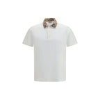 Burberry White Cotton Top
